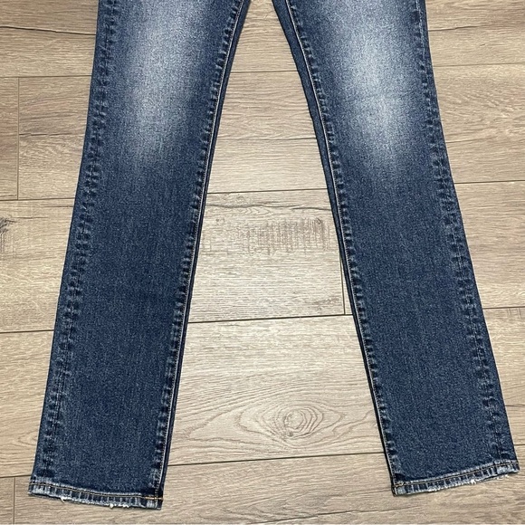 DRIFTWOOD AUDRY STRAIGHT LEG JEANS Medium Wash W 25 L 31 NWT - Picture 4 of 9